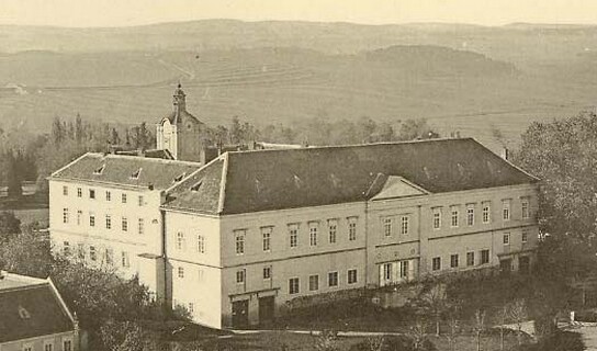 pohlednice zámku z roku 1888